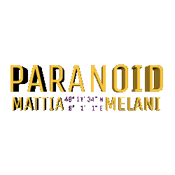 Paranoid Sticker by mattiamelaniparanoid