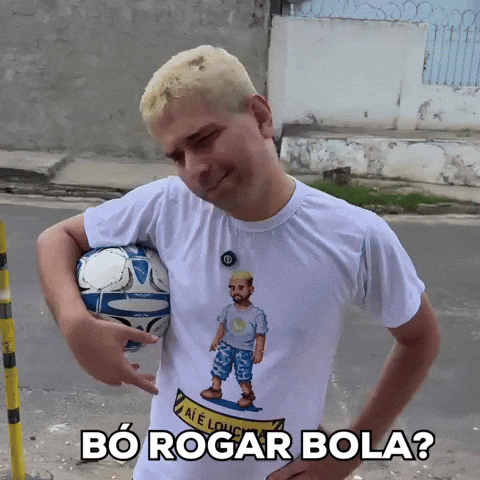 Futebol Vamos Jogar GIF