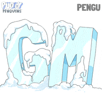 Good Morning GIF by Pudgy Penguins