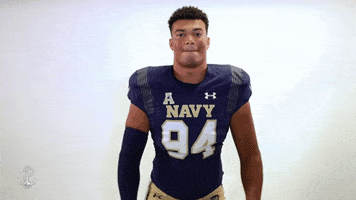 College Football Go Navy GIF by Navy Athletics