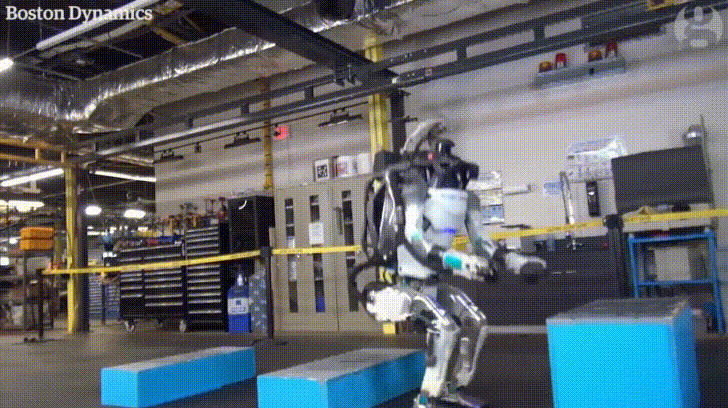 backflips AI robot GIF