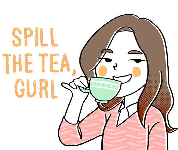 Tea Spill Sticker for iOS & Android GIPHY