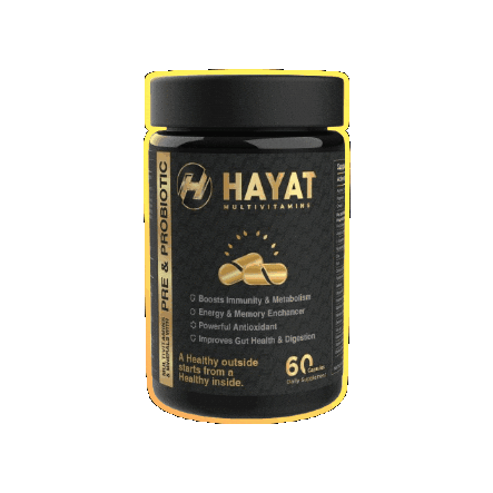Multivitamin Sticker by Hayat Supplements