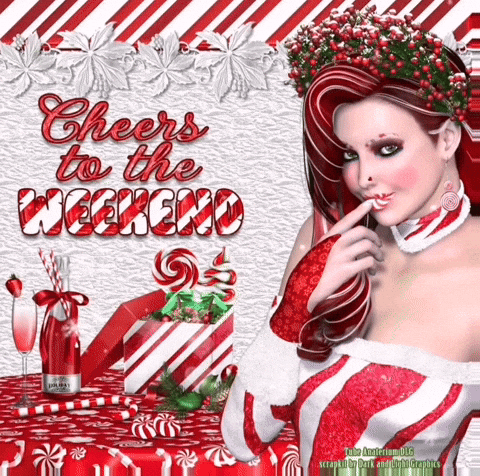 Cheers To The Weekend GIF