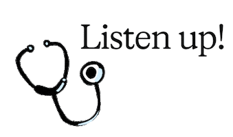 Nurse Listen Sticker by Nomad Health