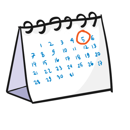 2025 Calendar Clip Art Images Gif