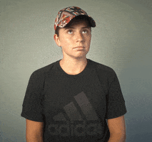 Jelena Ostapenko Eye Roll GIF by Miami Open