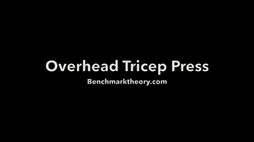 Bmt- Overhead Tricep Press GIF by benchmarktheory