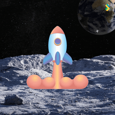 Space Mission GIF by Bombay Softwares