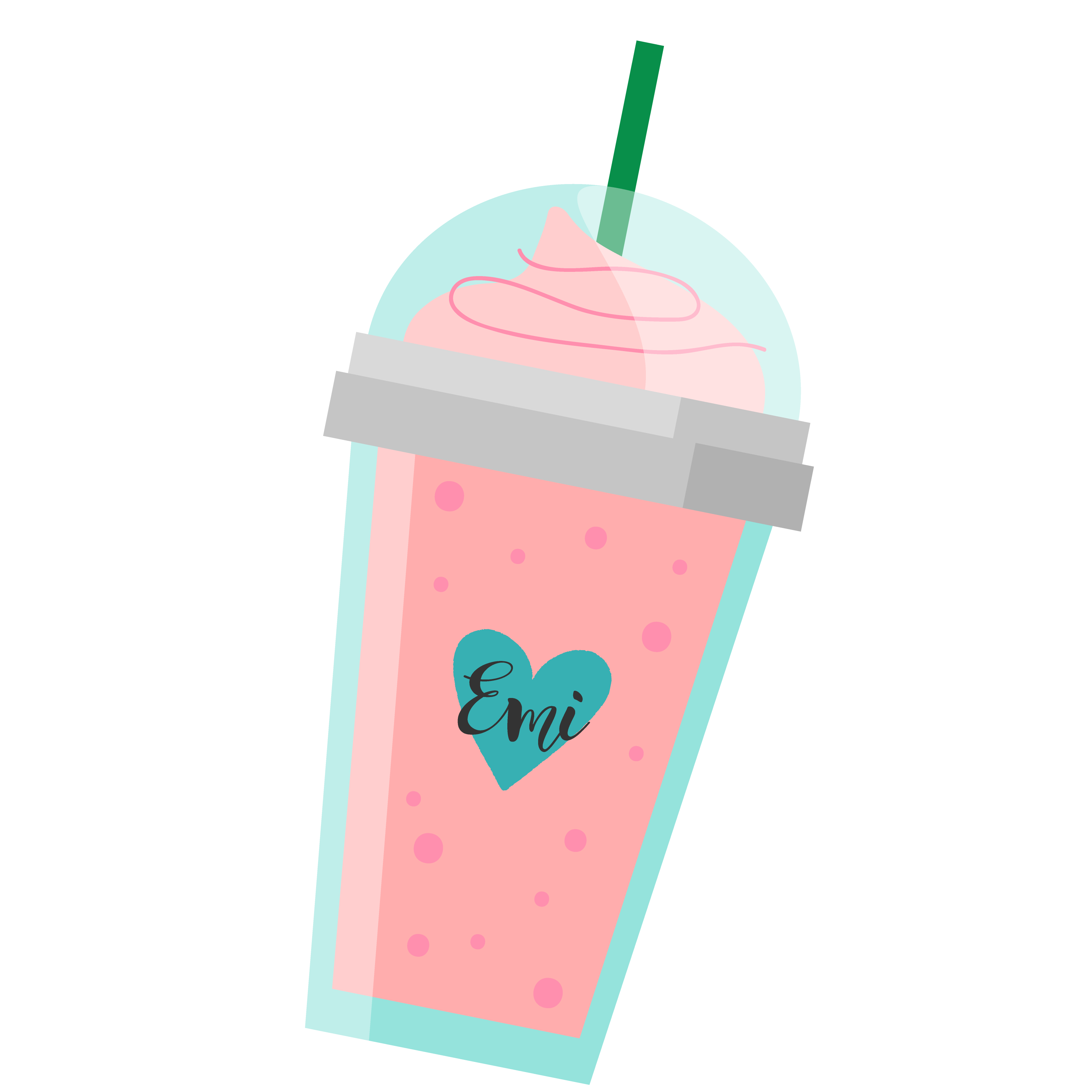 Milkshake Planner Sticker by Emi Criativa Papelaria for iOS & Android