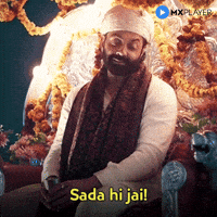 Bobby Deol Namaste GIF by MX Player - Find & Share on GIPHY