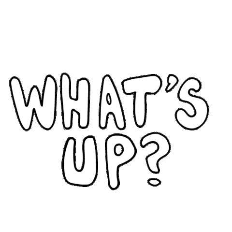 Whats Up What Sticker