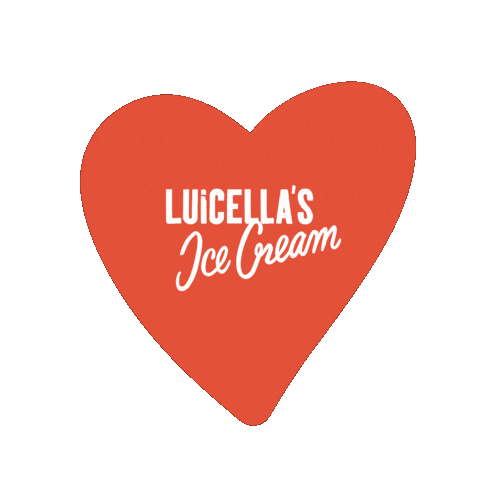 Ice Cream Love Sticker by Luicella's Ice Cream