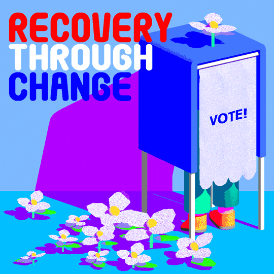 creative-courage action vote america voting GIF