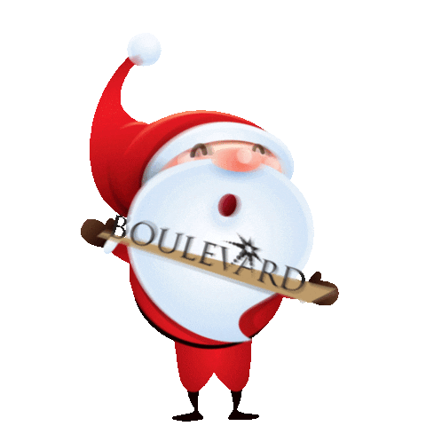 Christmas Blvd Sticker by The Boulevard