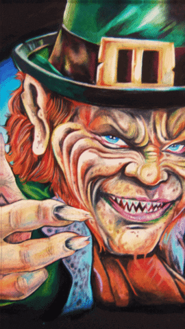 Crazy Leprechaun Image GIF
