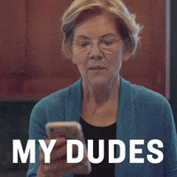 Election 2020 Thank You GIF by Elizabeth Warren