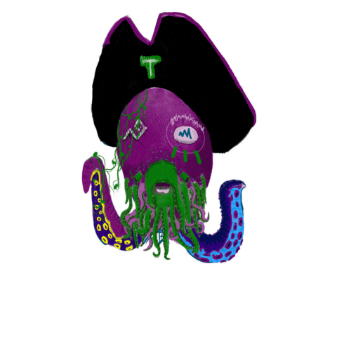 Octopus Sticker
