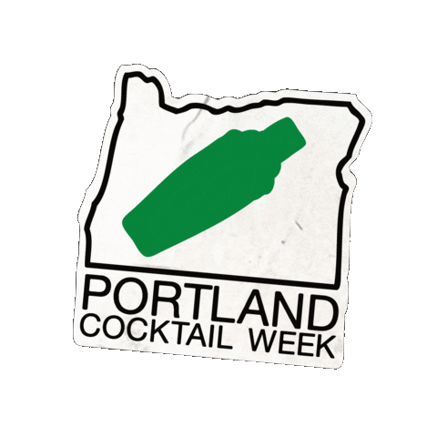 Portland Cocktail Week Sticker