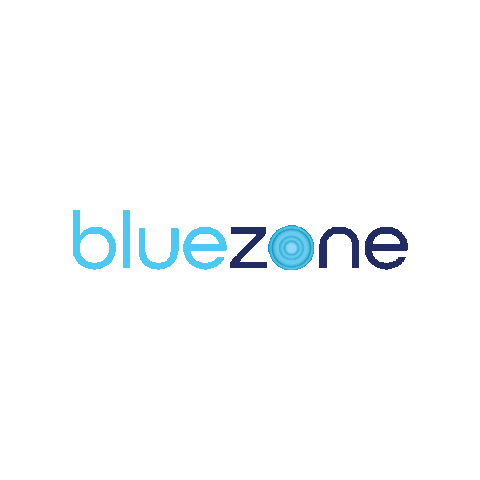Blue Zone Marketing Sticker