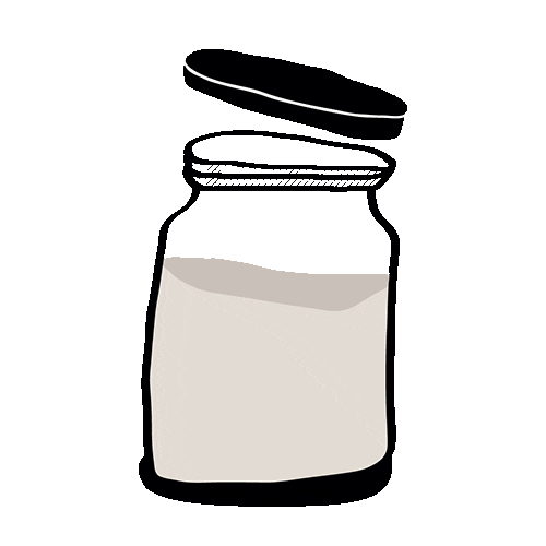 Team Jar Sticker by Studio Cutis