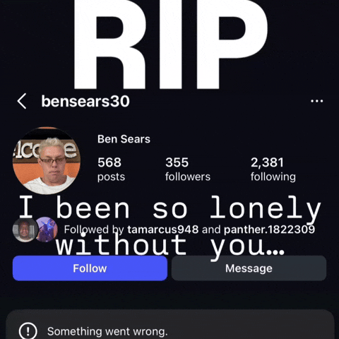 Rip Ben Sears GIF