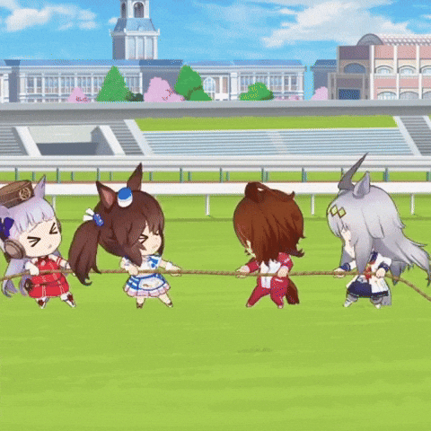 Gold Ship Chibi GIF