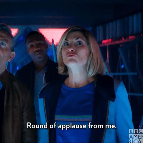 Doctor Who Applause GIF by BBC America