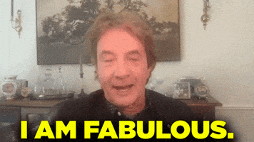 Im Fabulous Martin Short GIF by Team Coco