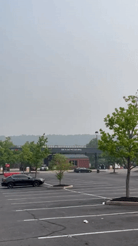 Wildfire Smoke Covers Pittsburgh Area Amid Statewide Air Quality Alert