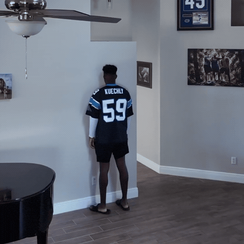 Keep Pounding Carolina Panthers GIF by Clifford Taylor IV