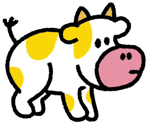 牛 Sticker By Wakuta For Ios Android Giphy