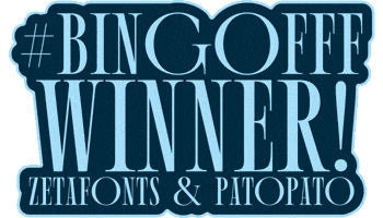 Bingofff GIF by Zetafonts Type Foundry