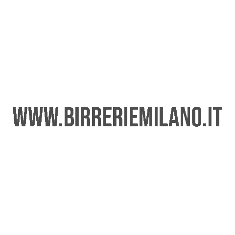 Web Website Sticker by Birrerie Milano