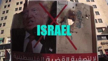 Deal Of The Century Protest GIF by TV7 ISRAEL NEWS