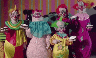 killer klowns from outer space vintage GIF