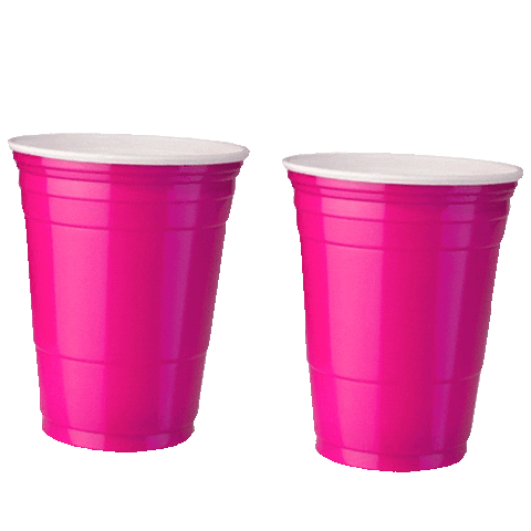 Red Cup Sticker by Tampa Bay Girl Gang