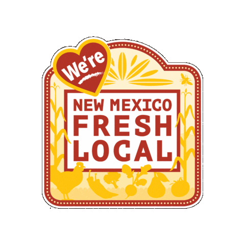 Newmexico Landofenchantment Sticker by New Mexico Farmers' Marketing Association