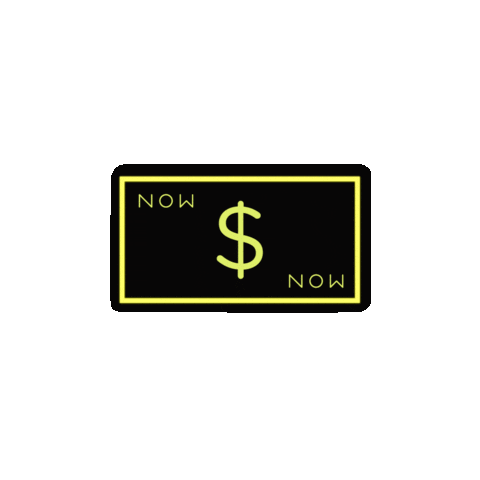 Money Neon Sticker by Banco BHD León