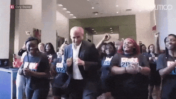 Corey Booker Dancing GIF