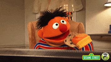Snacking Sesame Street GIF by PBS KIDS