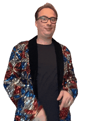 Check Rechts Sticker by Bram van de Ven