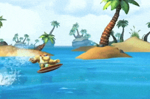 Nintendo Switch Surfing GIF