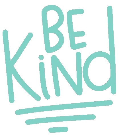 Be Kind Sticker by Nutmeg and Arlo