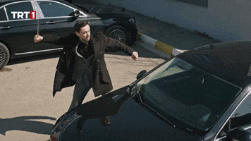 Angry Car GIF by TRT