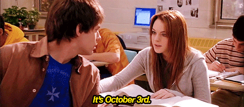 mean girls october 3rd GIF