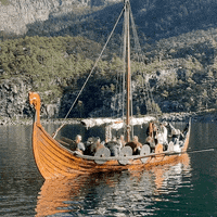 Viking Ship Vikings GIF by Vinnie Camilleri