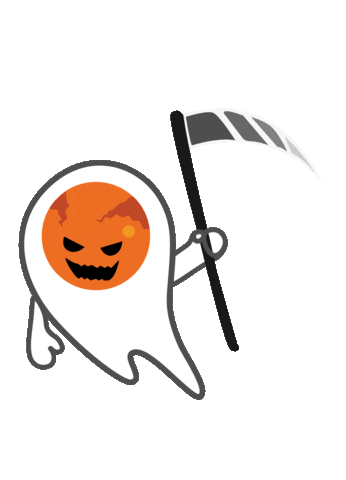 Halloween Sticker by Tamago-EN