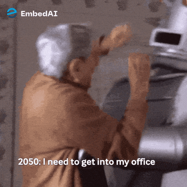Happy Comedy GIF by EmbedAI