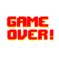 Lose Game Over Sticker by Jake Martella for iOS & Android | GIPHY